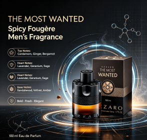 100ml Spicy FougÃ¨re Eau de Parfum for Men Long Lasting Woody Amber Scent Masculine Daily Fragrance Spray for Dating Office