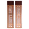 Anti Frizz Shampoo and Conditioner Kit by Brazilian Blowout for Unisex - 2 Pc Kit 12oz Shampoo, 12oz Conditioner