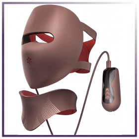 3D Light Therapy Anti-Aging Face Mask & Tachyphoton Freezing-Age Neck Beauty Instrument Set
