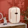 Professional Skincare Fridge - 12L, LED Lighting, Timer, Dual Doors, Cooler & Warmer, White, for Beauty & Makeup Exclusive