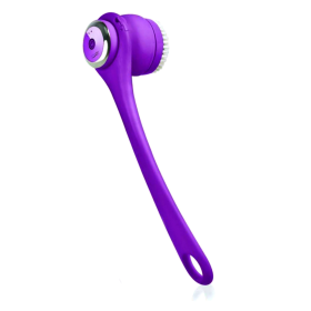 Cleansing & Exfoliating Body Brush (Color: Deep Purple)