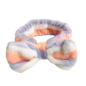 Cosmetic Wash Headband (Color: Leopard print)