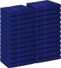 Towels, Salon Towel, Pack of 24, Not Bleach Proof, 16 by 27 Inches, Highly Absorbent Cotton Towels for Hand, Gym, Beauty, Spa, and Home Hair Care
