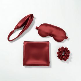 IYO Beauty Radiant Night Silk Set (Color: Red)