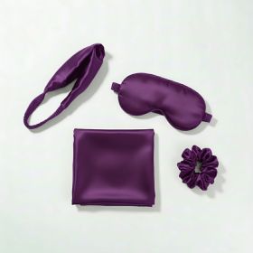 IYO Beauty Radiant Night Silk Set (Color: Maroon)
